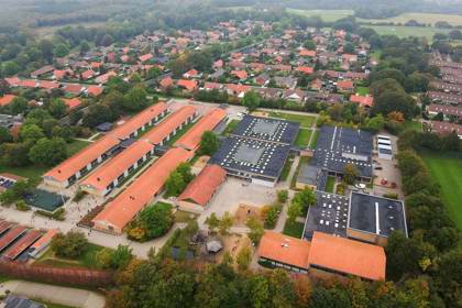 Beder Skole - Luftfoto